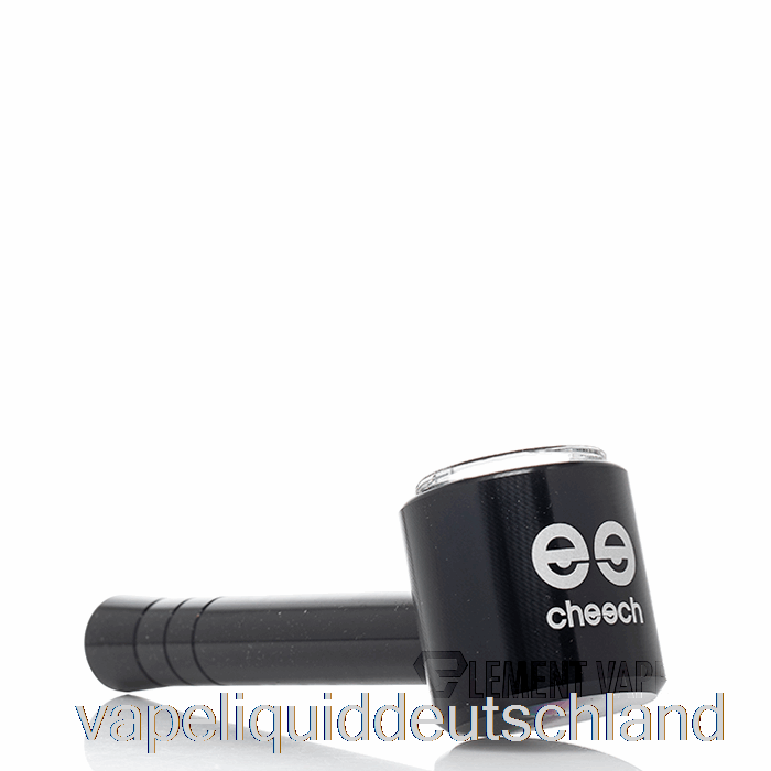 Cheech-Metallummantelte Sherlock-Handpfeife, Schwarze Vape-Flüssigkeit